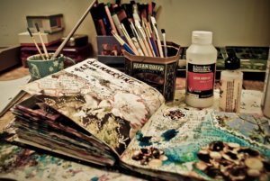 wpid-collage-art-journal-art-studio-art-supplies-favim-com-524985